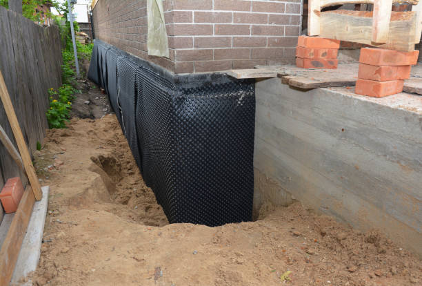 SJ Waterproofing Pros technician performing targeted Crawl Space Encapsulation assessment in Hillsboro, OH